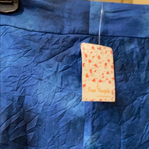 NWT Free People Skirt-distressed look with dye - Picture 5 of 14